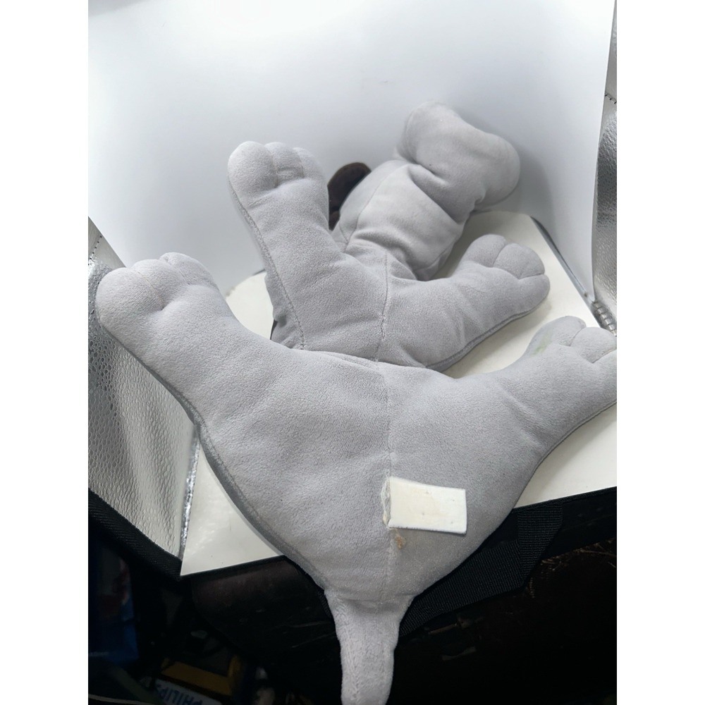 VTG Tonka Pound Puppy Gray Brown Spotted Hound Dog Large 18" Plush Stuffed Toy - Picture 6 of 8